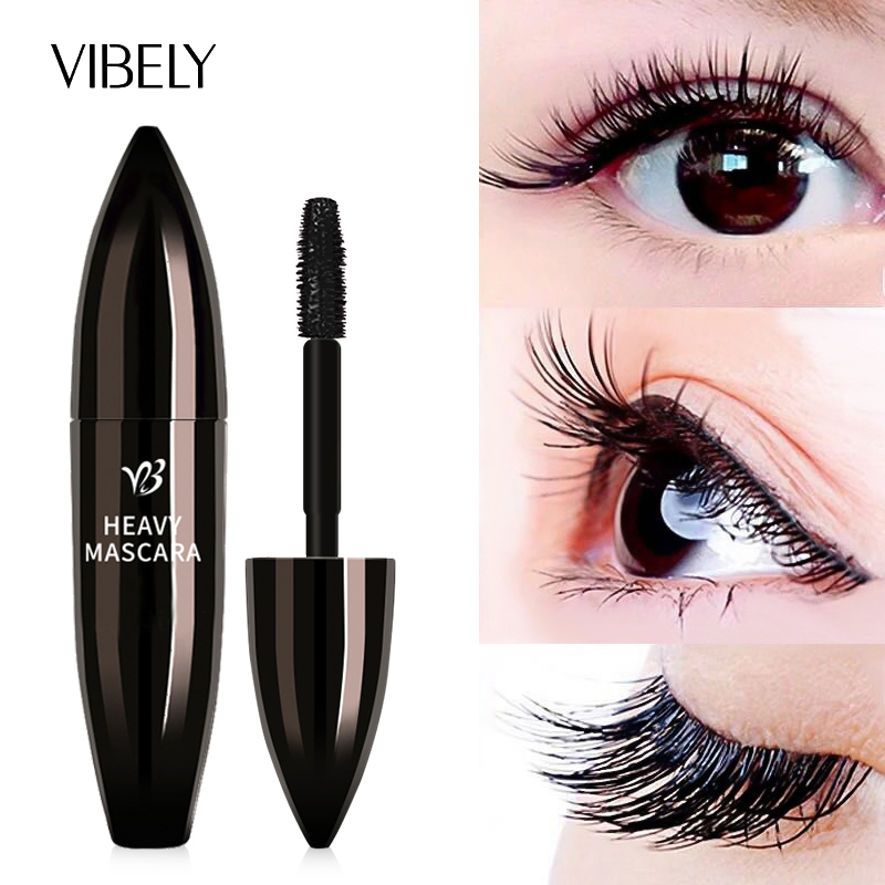 Wholesale Maskara Organic Volume Vegan 4D Fiber Lash Thick Curling Mascara