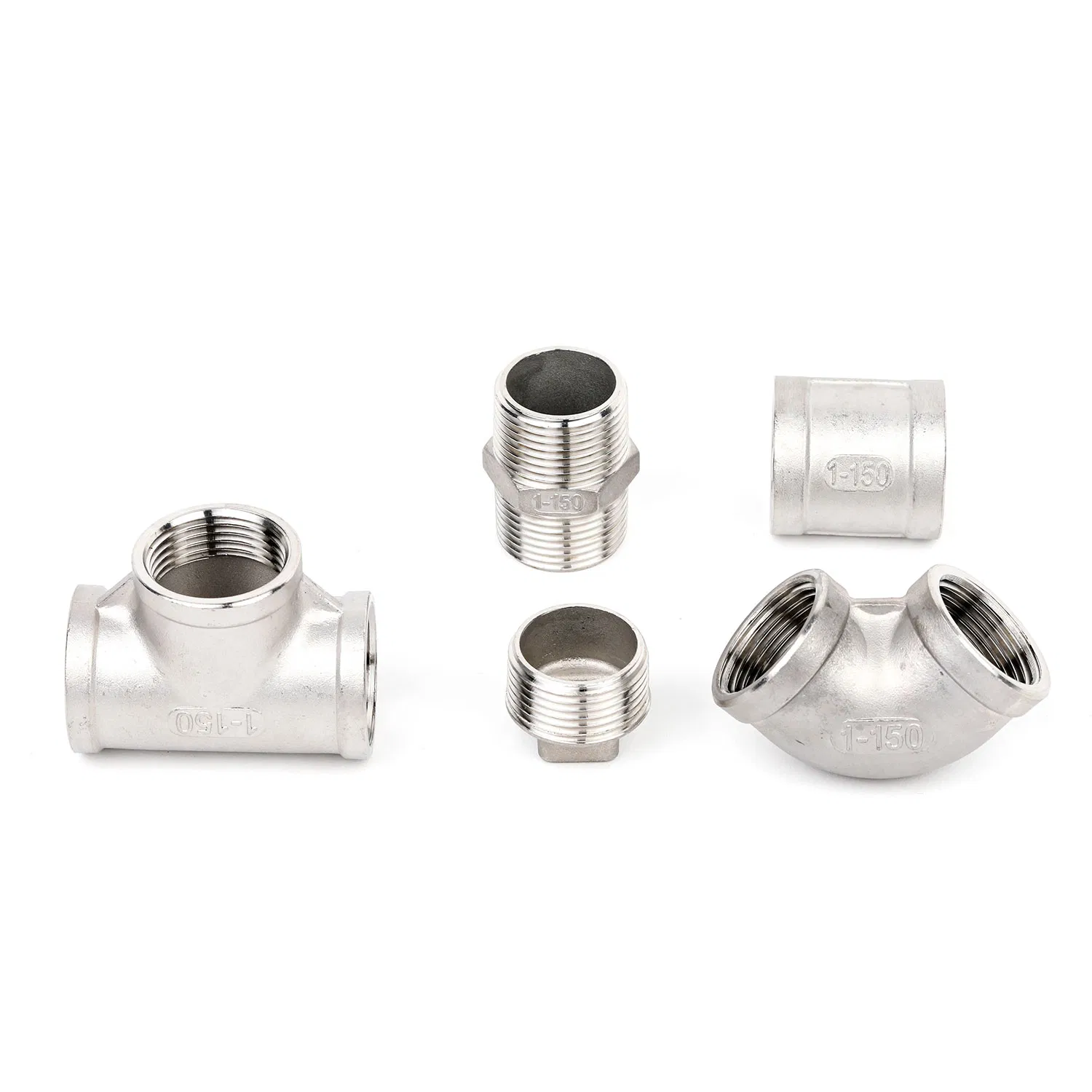 Steel Pipe Plug 304 Stainless Steel Thread Square Plug
