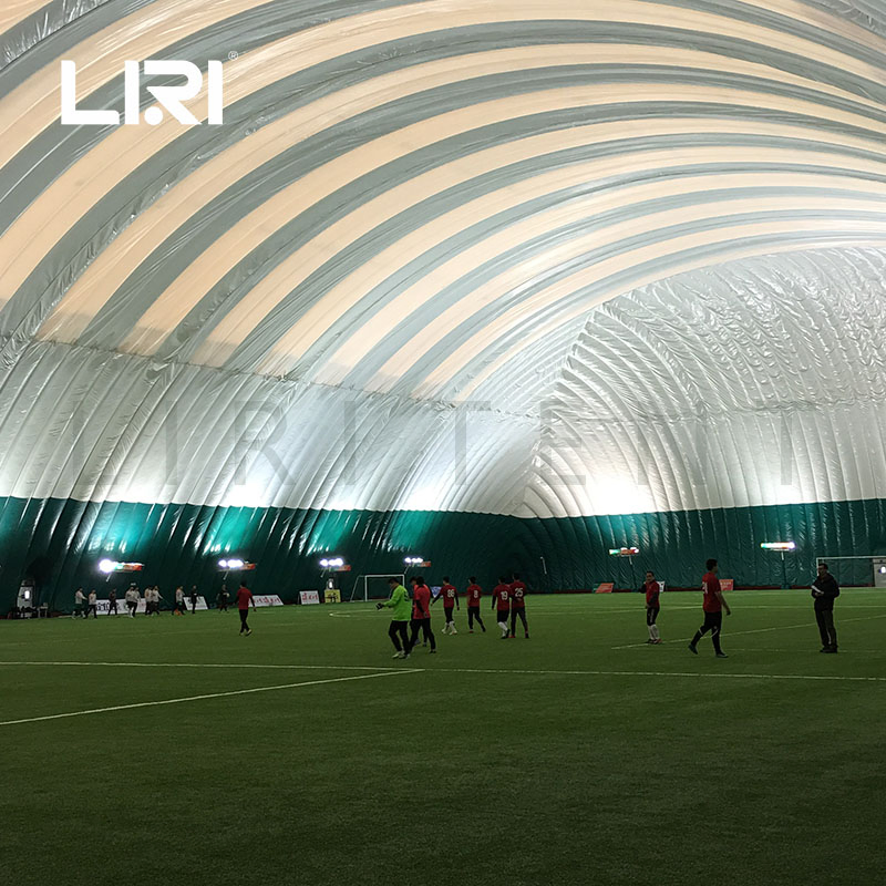 New Design Outdoor Large Sports Air Dome Supported Structures for Football Hall