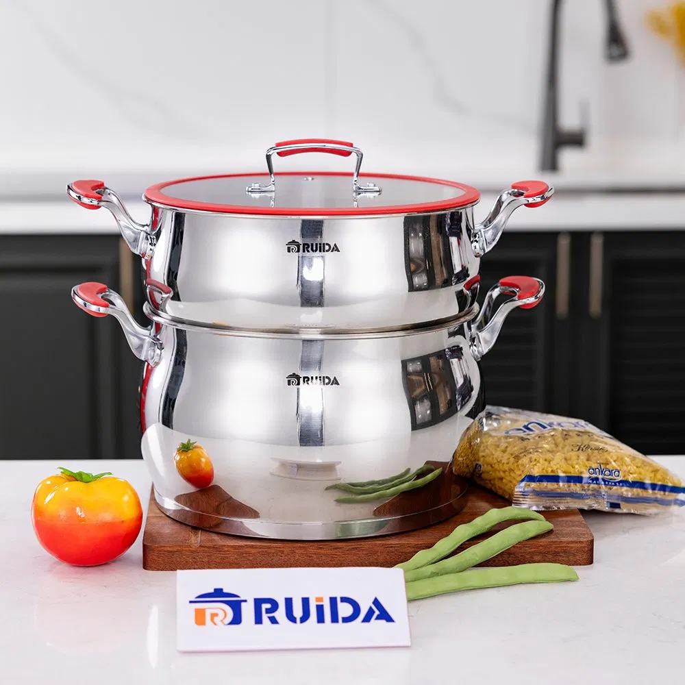 Cookware Set 3pieces Steamer Kitchenware Set Cookware with Lids