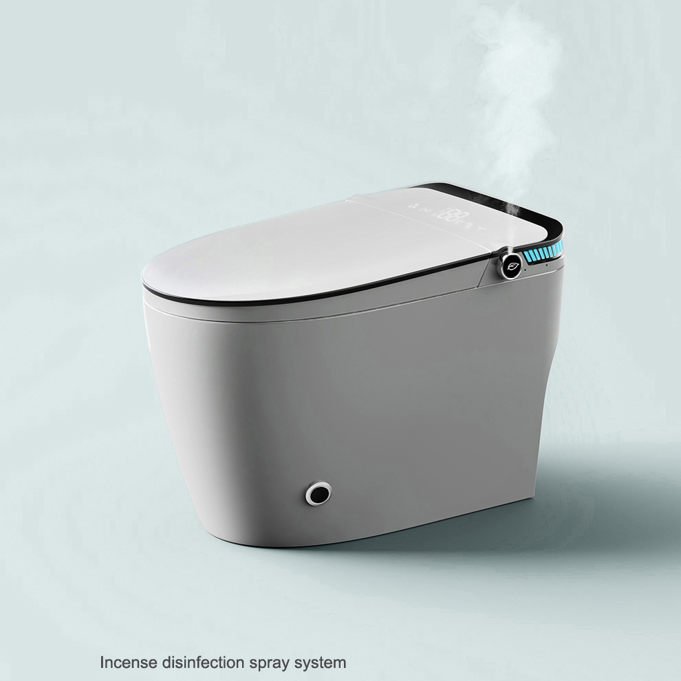 Automatic Sanitary Ware Ceramic Intelligent Inodoro Bathroom Wc Commode Smart Toilet for Hotel Bathroom