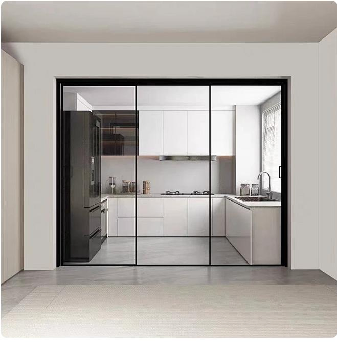 Double Glazing Low-E Glass Smart Glass Film Balcony Courtyard Aluminum Sliding Door