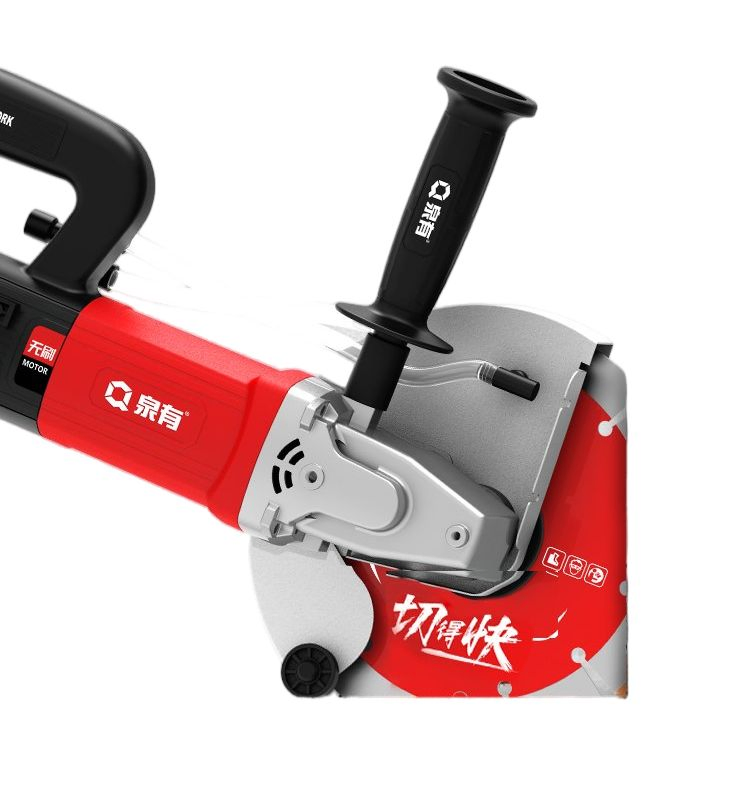 Qy-Bl230 80mm Deep Cutting with Ai Chip, Non-Stop Operation for Concrete/Walls 4500W Brushless Slotting Machine