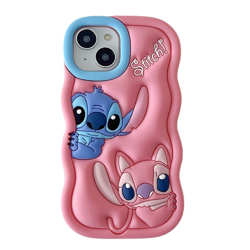 Чехол силиконовый Stitch для iPhone 16 PRO Max 11-15