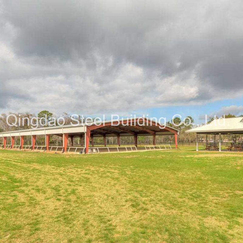 Easy Assemble Design Steel Structure Prefab Covered Horse Riding Arena Steel Building