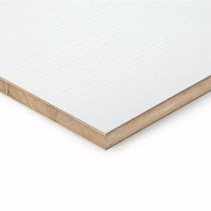 Free Painting Wood Grain Melamine Blockboard for Cabinet