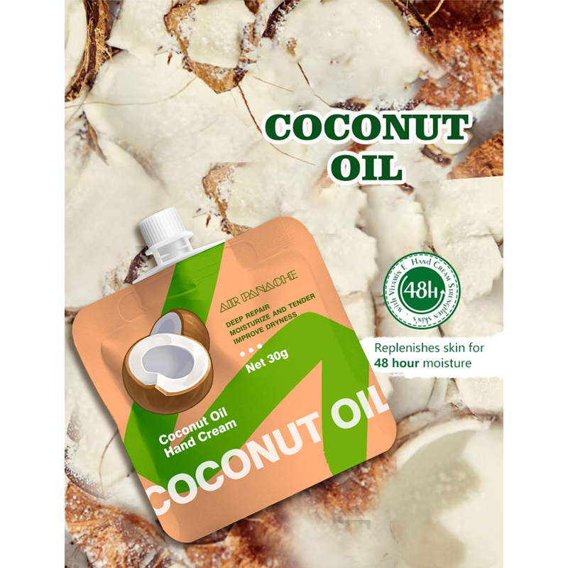 OEM Hydrating Hand Cream with Coconut Oil and Shea Butter Herbal Hand Lotion for Nourishing Moisturizing Hand Care