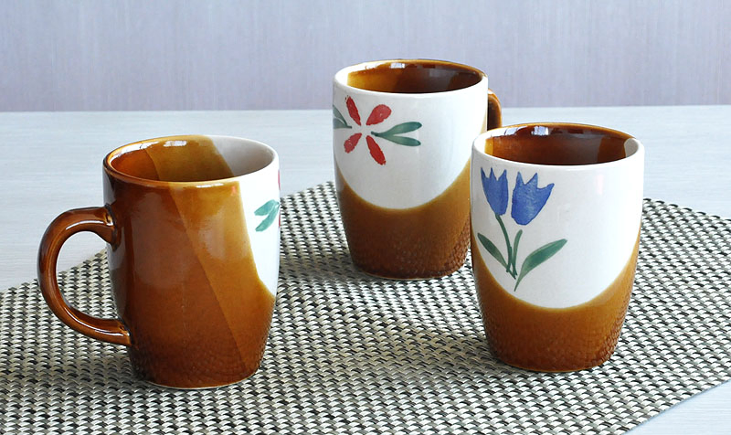 High Quality Strong Stoneware Vintage Zebra Ceramic Mug (15090601)