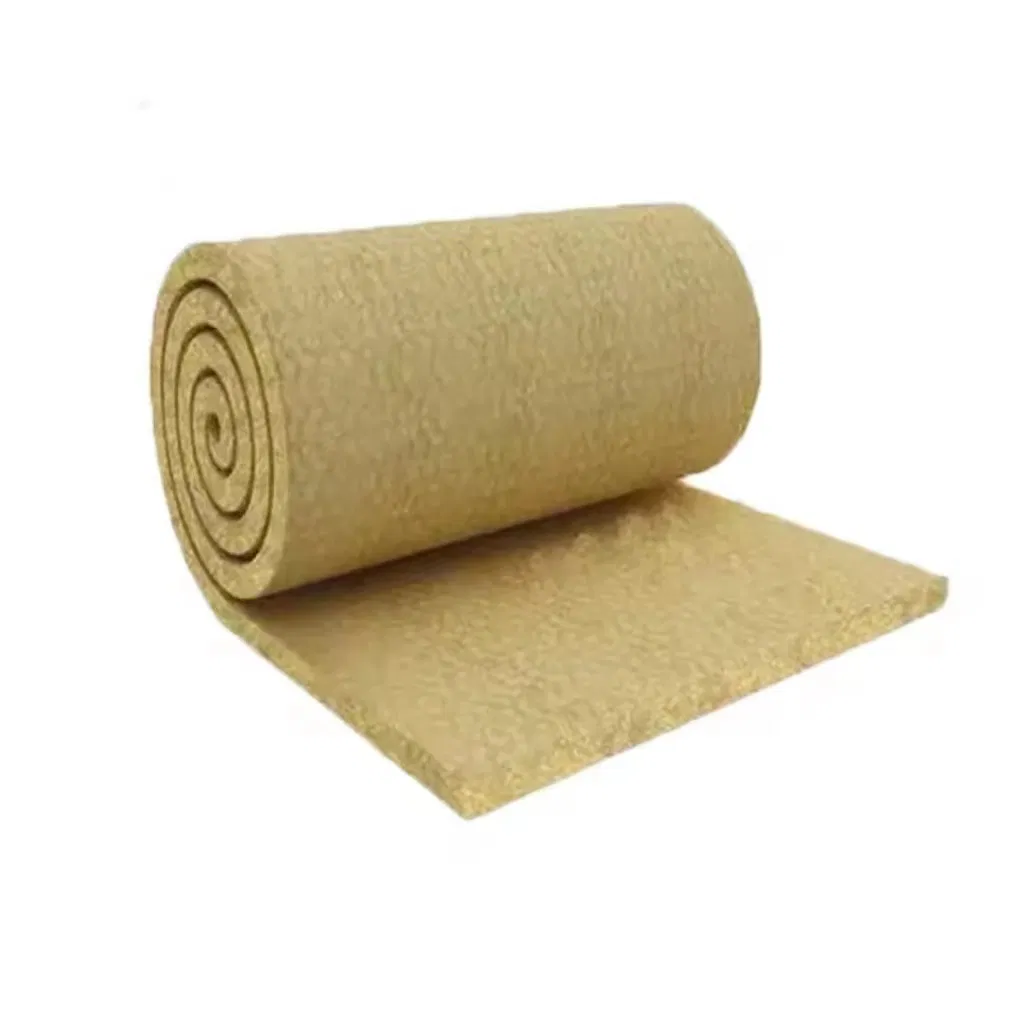 Fire Retardant Outside Large Round Heat Water Insulation Rock Wool Rockwool Blanket/Roll in China