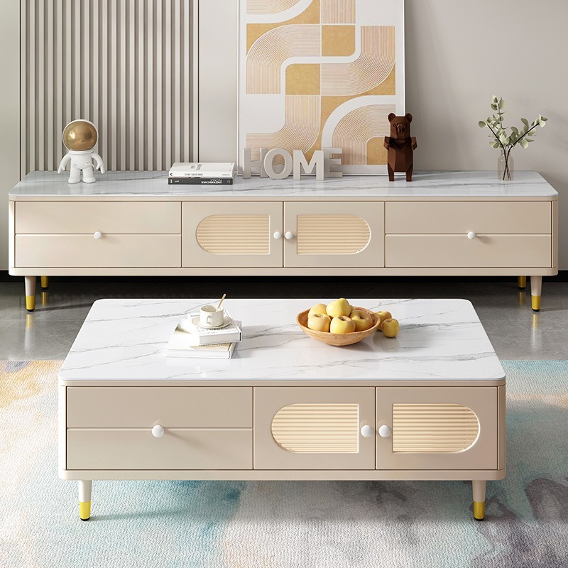 Комплект мебели для гостиной деревянный шкаф тумба под ТВ столик