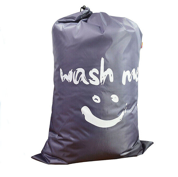 Waterproof 210d Oxford Drawstring Laundry Bags with Customized Logo