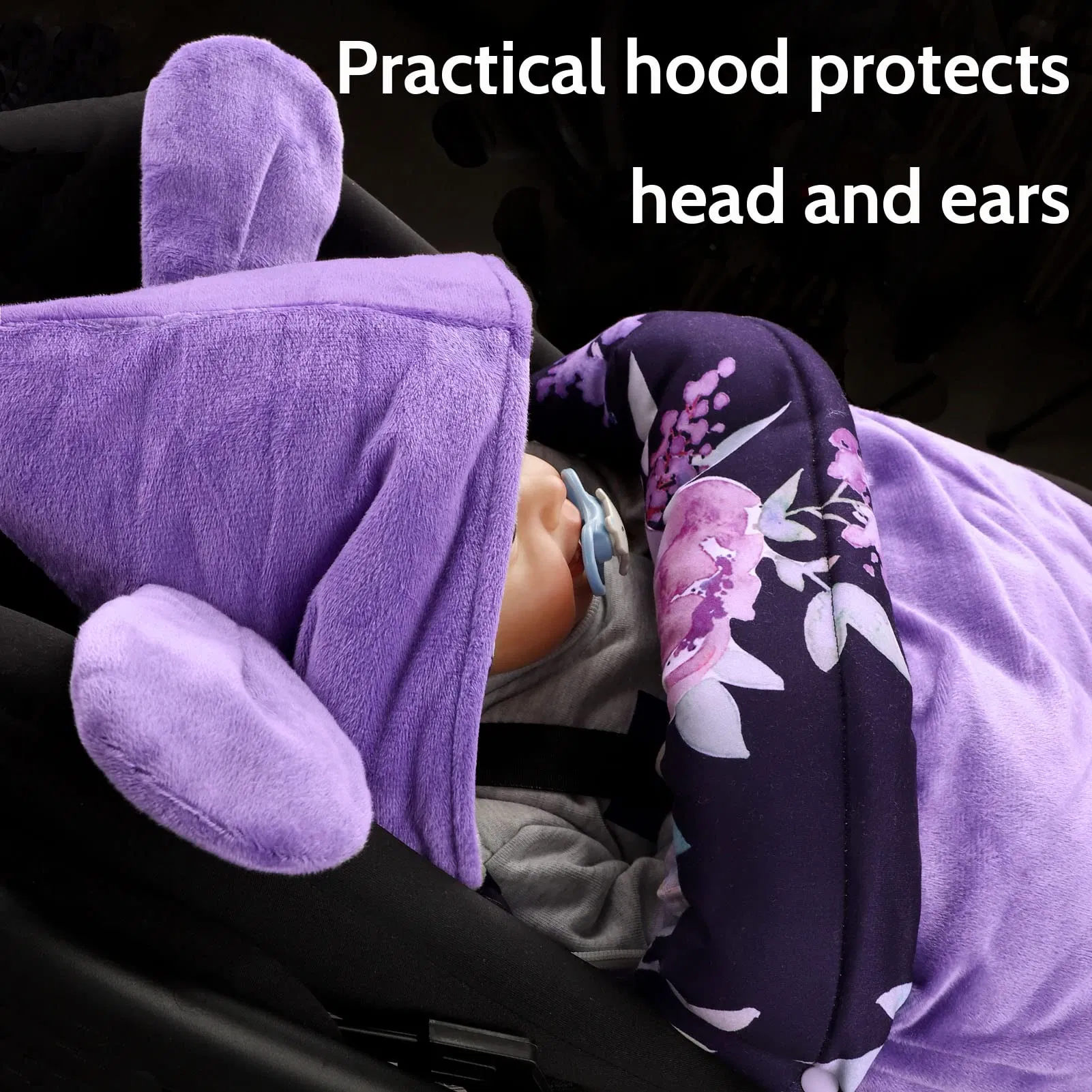 Fashionable Winter Baby Car Seat Cover 3 in 1 Stroller Bunting Bag