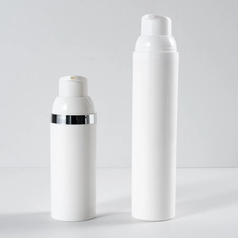 Factory 15ml 30ml 50ml 75ml 100ml Empty Recyclable Refillable High Quality Face Skin Care as Airless Pump Vacuum Bottle with Lotion Pump