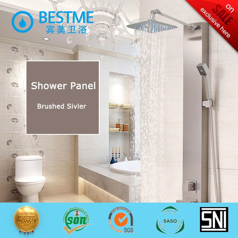 Cupc Bathroom Massage 304 Stainless Steel Shower Panel Bf-W015