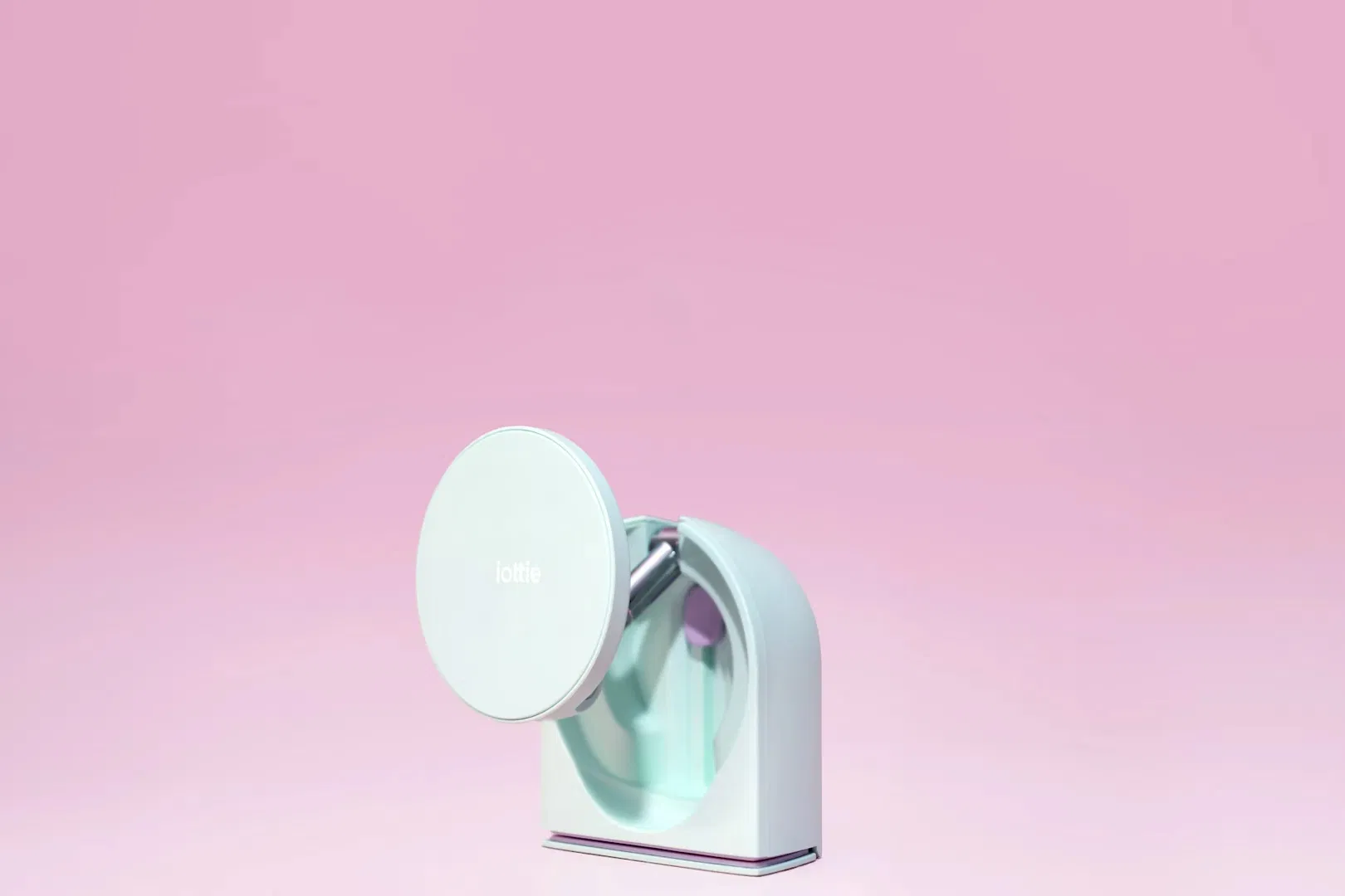 Travel Essential Pocket Size Airplane Desk Cell Phone Holder for Flying with 360 Degree Rotation Mobile Phone Mount