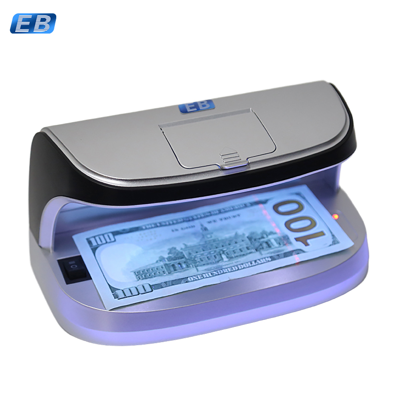 DC-11 Portable UV LED Money Detector with Magnetic Sensor for Bills Passports Credit Cards Rechargeable Battery Watermark Verification