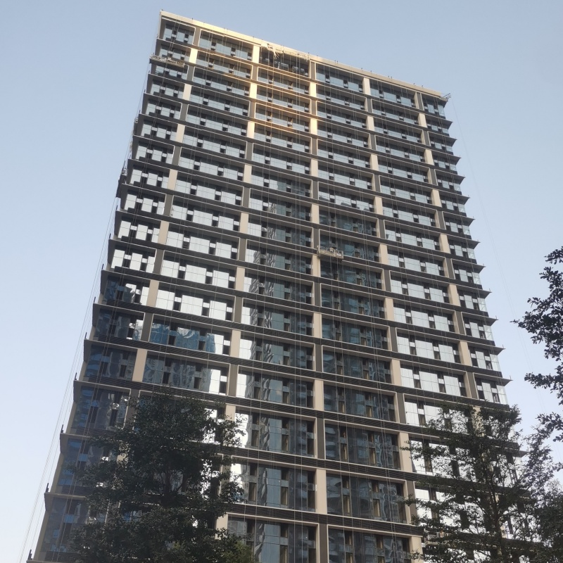 Fashionable Panoramic Lighting Glass Curtain Wall System