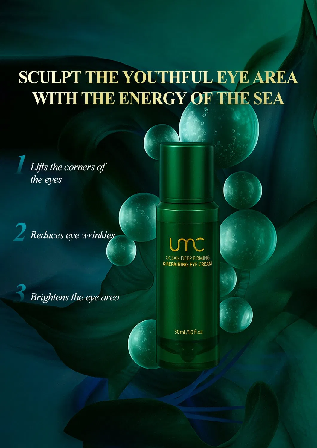 OEM ODM Ocean Deep Firming & Repairing Eye Cream