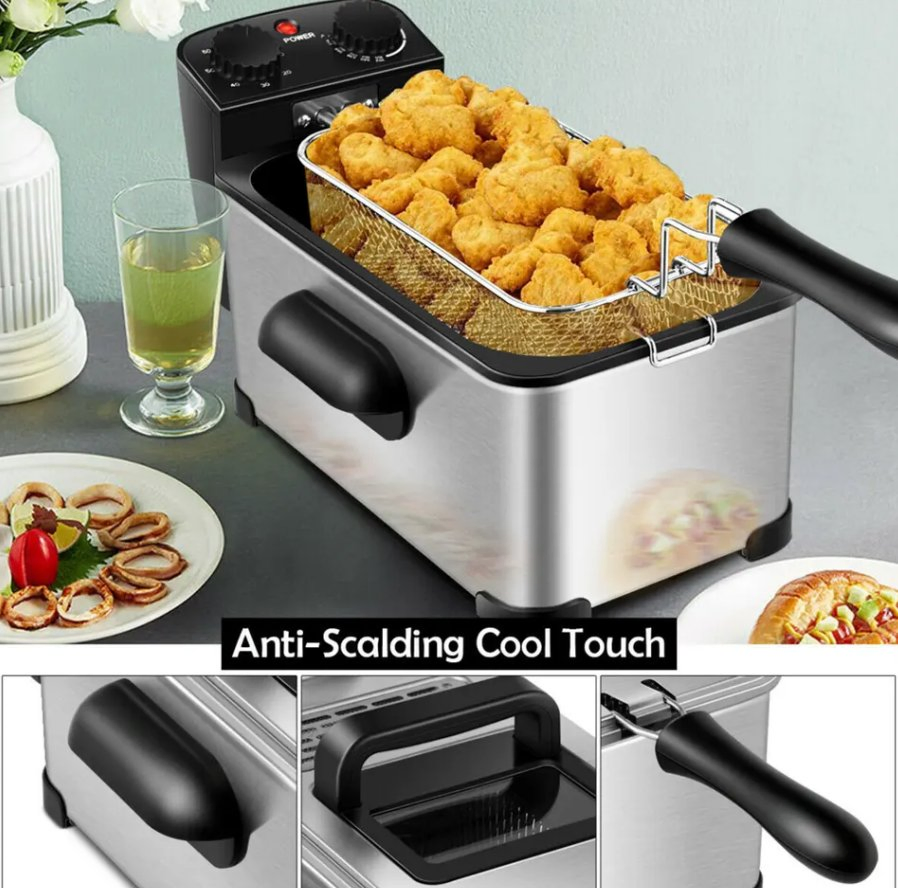 2000W 3.5L Stainless Steel Oil Fryer