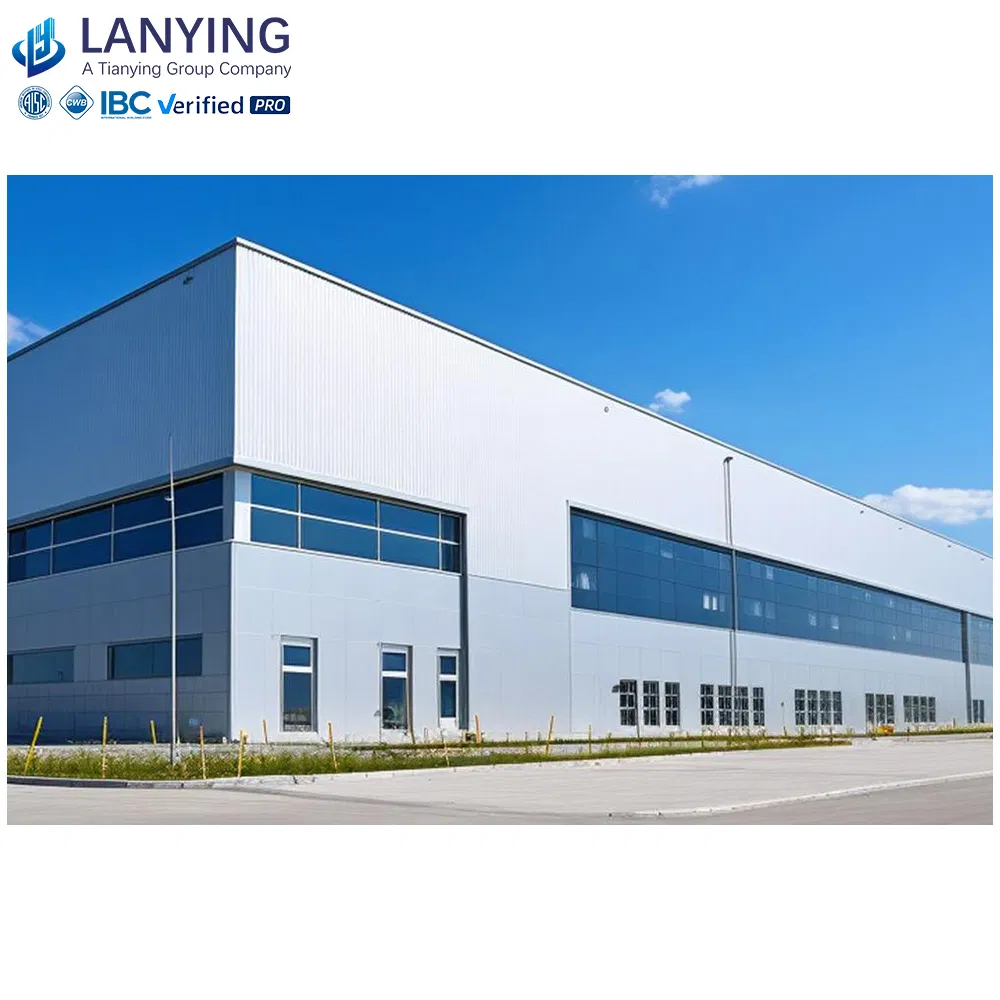 Metal Steel Structural Prefab Building Construction Materials Prefabricated Warehouse