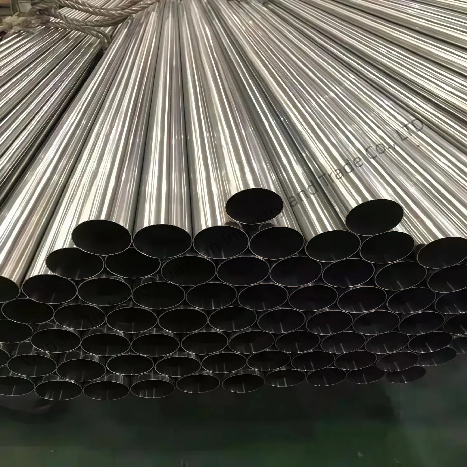 Stainless Steel Round Pipe, ASTM A688, for Welded Heat Exchanger Tubes