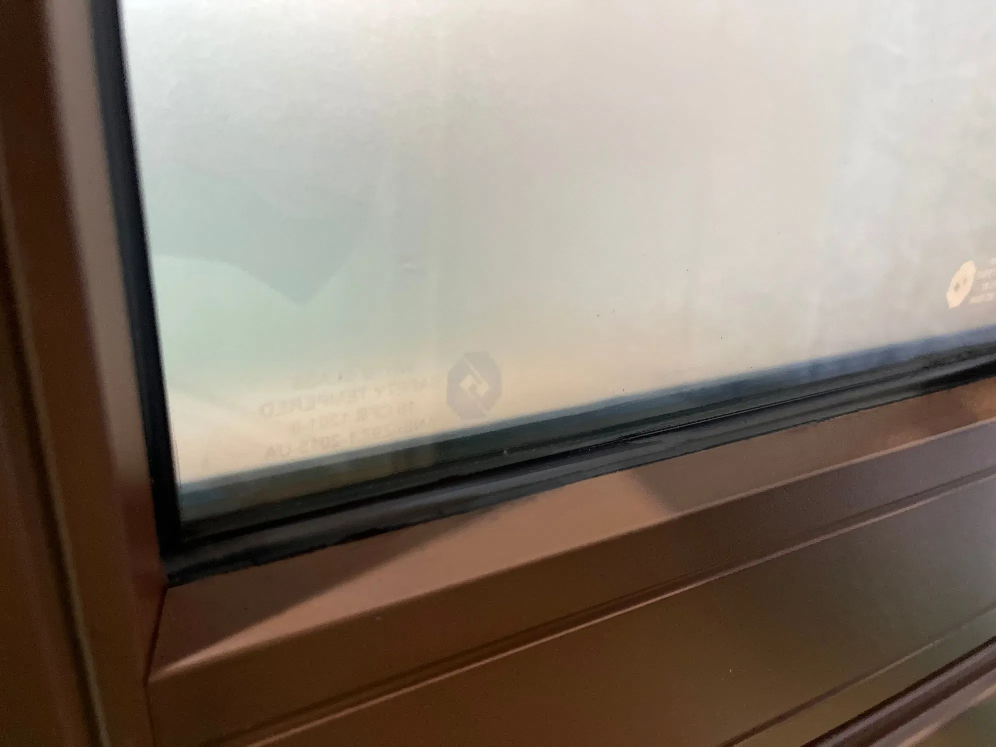 Heavy-Duty Aluminum Clad Wood Double Swing Doors with Composite Core & Clear Glass