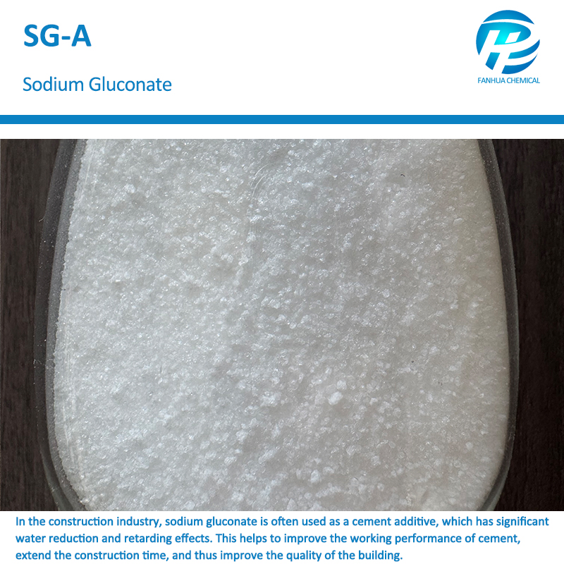 Sodium Gluconate Water-Reducing Retarder for Concrete
