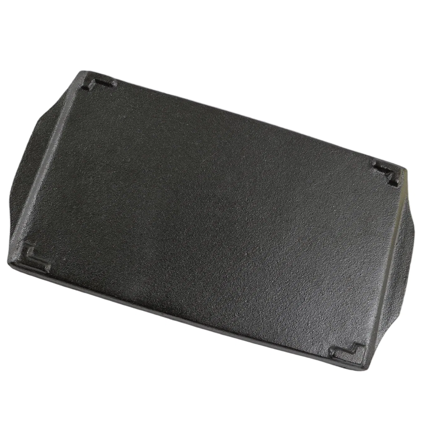 Чугунная сковорода с деревянной подставкой