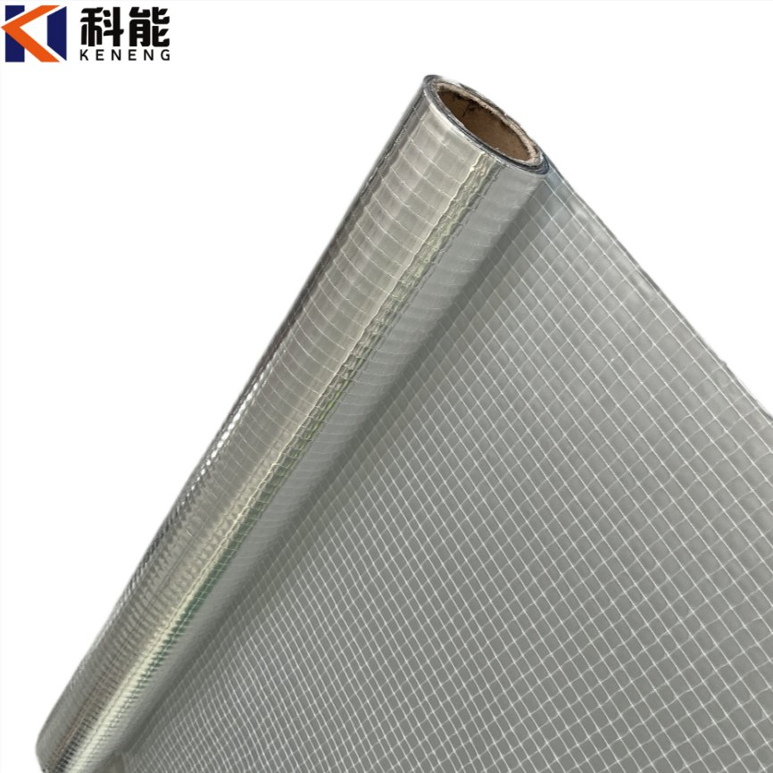 Reinforced Aluminum Foil PE Film Chemical-Resistant & Abrasion-Proof for Industrial Pipe Wrapping Premium Metal Foil Product
