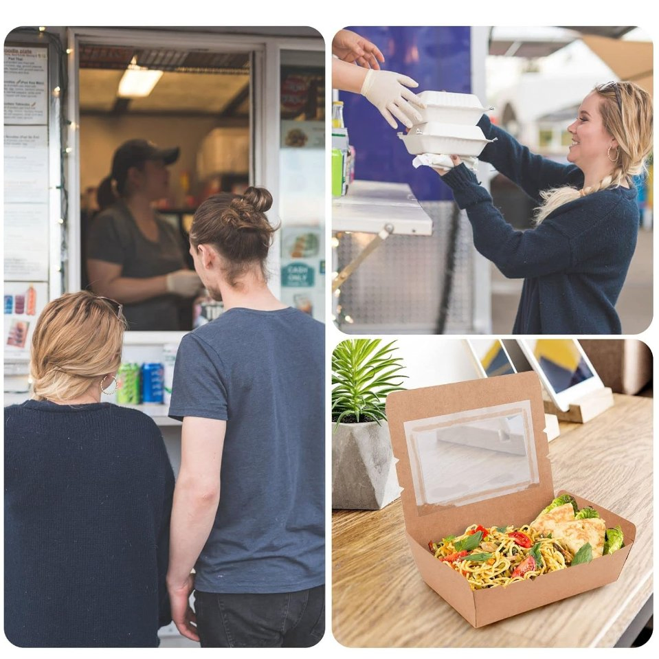 FDA Approved Eco-Friendly Bento Lunch Box for Meal Prep