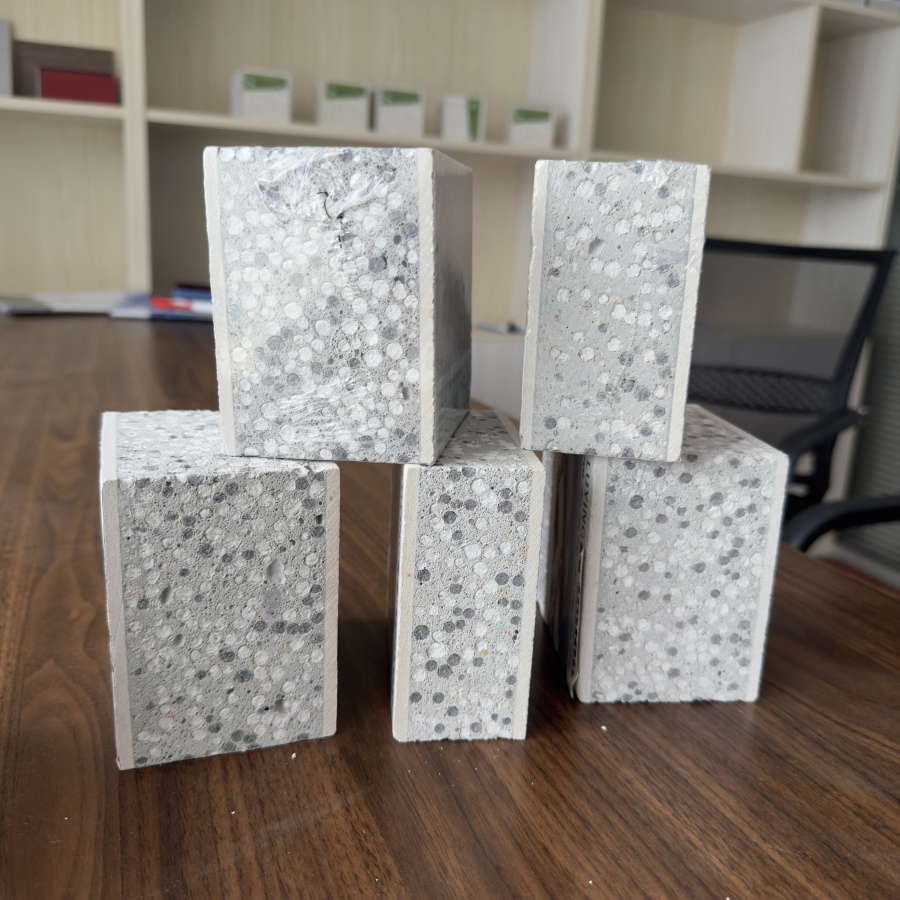 Eco-Friendly Recyclable Cement Sandwich Wall Board for Cold Storage Thermal Insulation