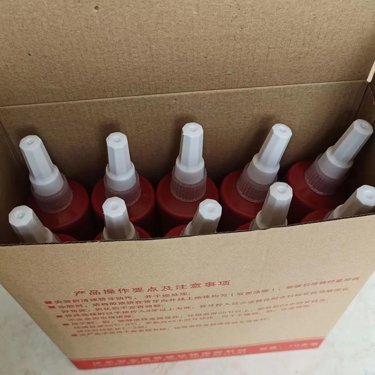 Screw Glue Liquid Raw Material with Liquid PTFE Seal Tape Strong Anti-Loosening Fastening Anaerobic Adhesive Thread Seal Medium High Strength