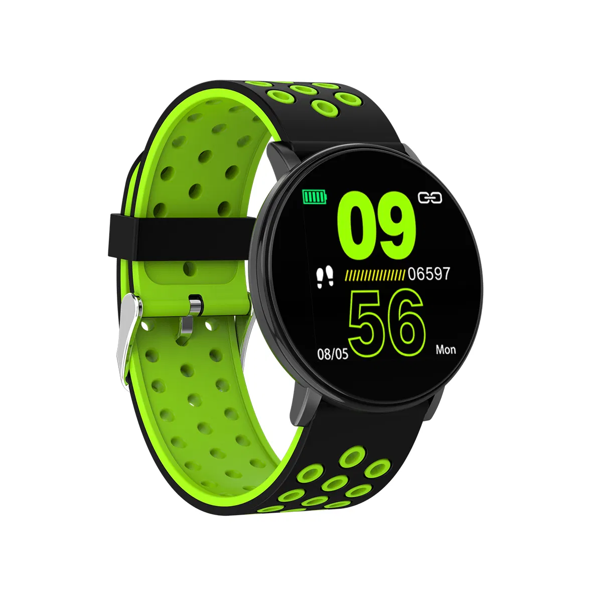 Outdoor Sports Silicone GPS Monitor Tracker Bluetooth Wrist Band Touchscreen Smart Bracelet Watch
