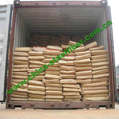 Glued Hooked End Steel Fibre with The Diameter of 0.4mm