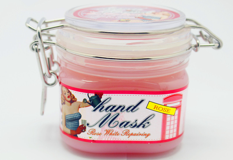 Rose White Repairing Hand Mask