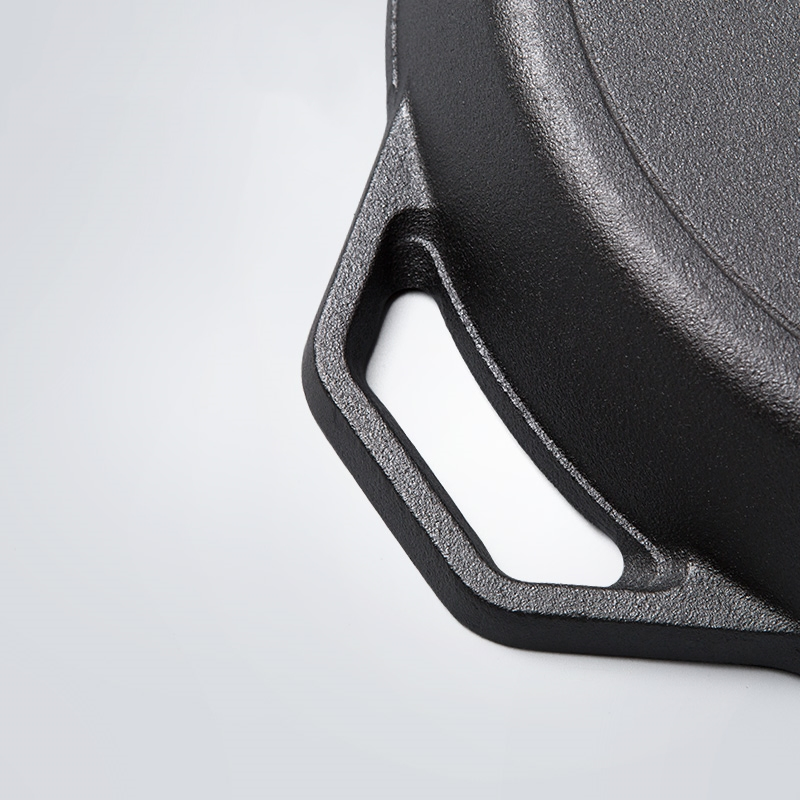 Чугунная сковорода-гриль 25 см