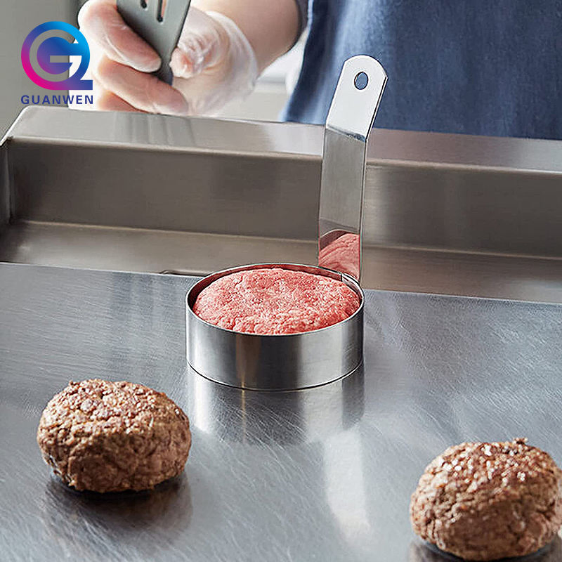 Stainless Steel Non Stick Round Egg Rings Cooker for Frying Egg Mold