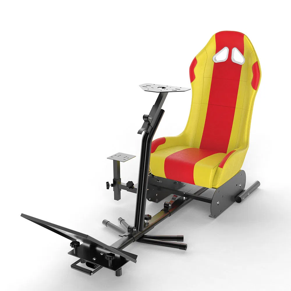 New Universal Seat Foldable Simulator Cockpit SIM Racing Driving Chair Steering Wheel Stand for Logitech