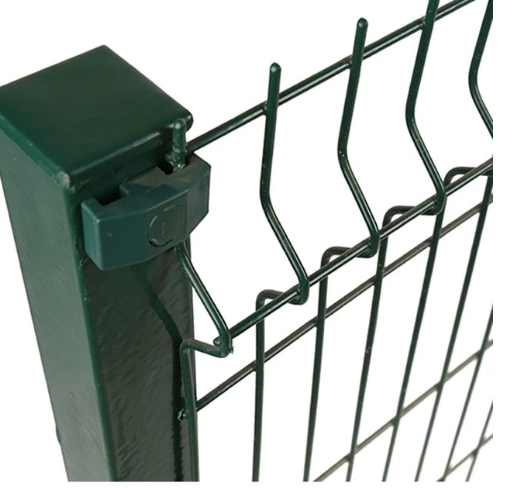 Bending Galvanized Welded Wire Mesh 3D Fence Panel