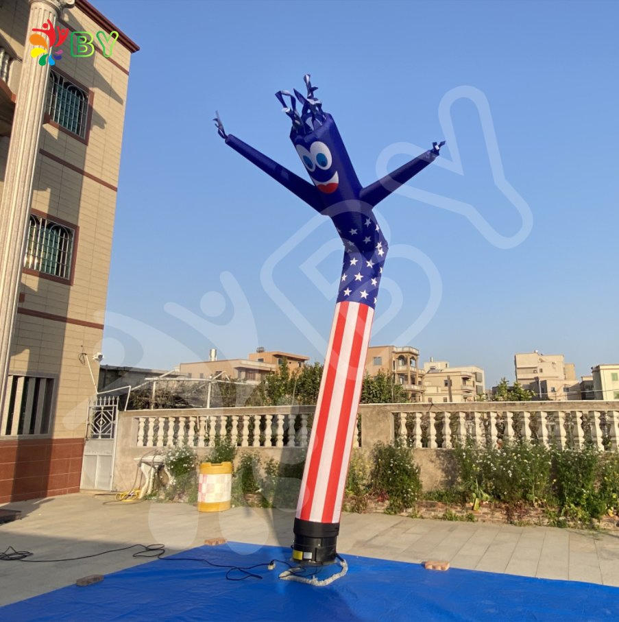 Boyan Wholesale Custom Advertising Air Dancer Santa Mini Inflatable Dancer Hot Sale