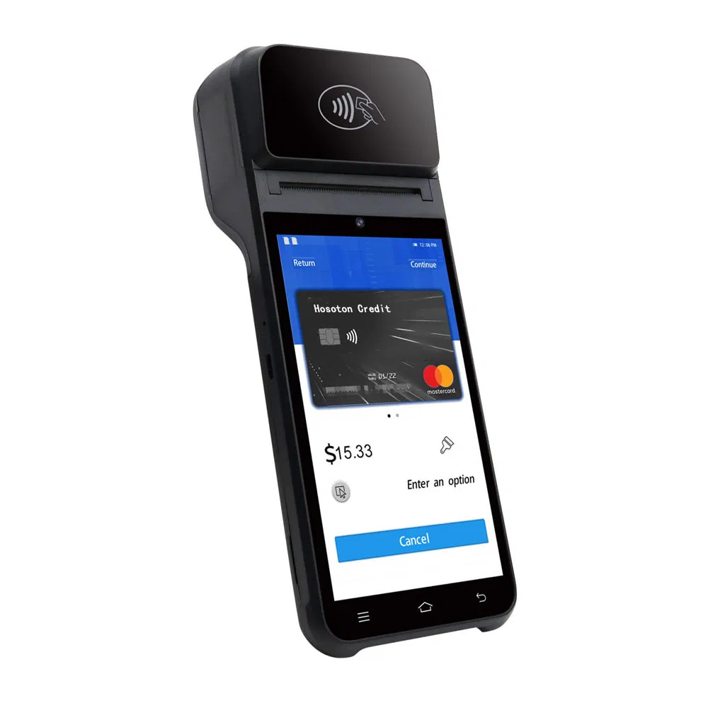 Android 4G Billing POS Machine Cash Register Point of Sale POS Printer Handheld POS Terminal
