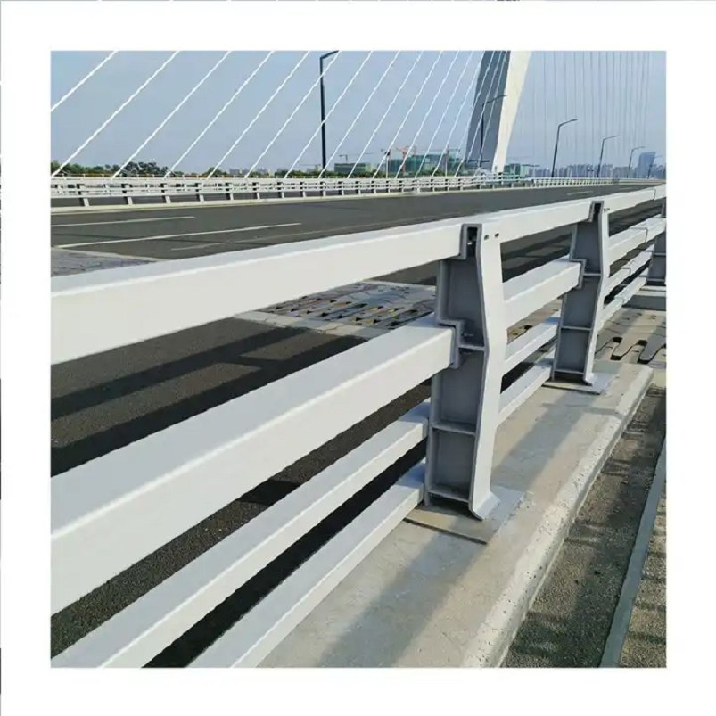 Bridge Side Metal Fence Sidewalk Fencing Wire Design Balustrade Steel Boundary Wall Fence