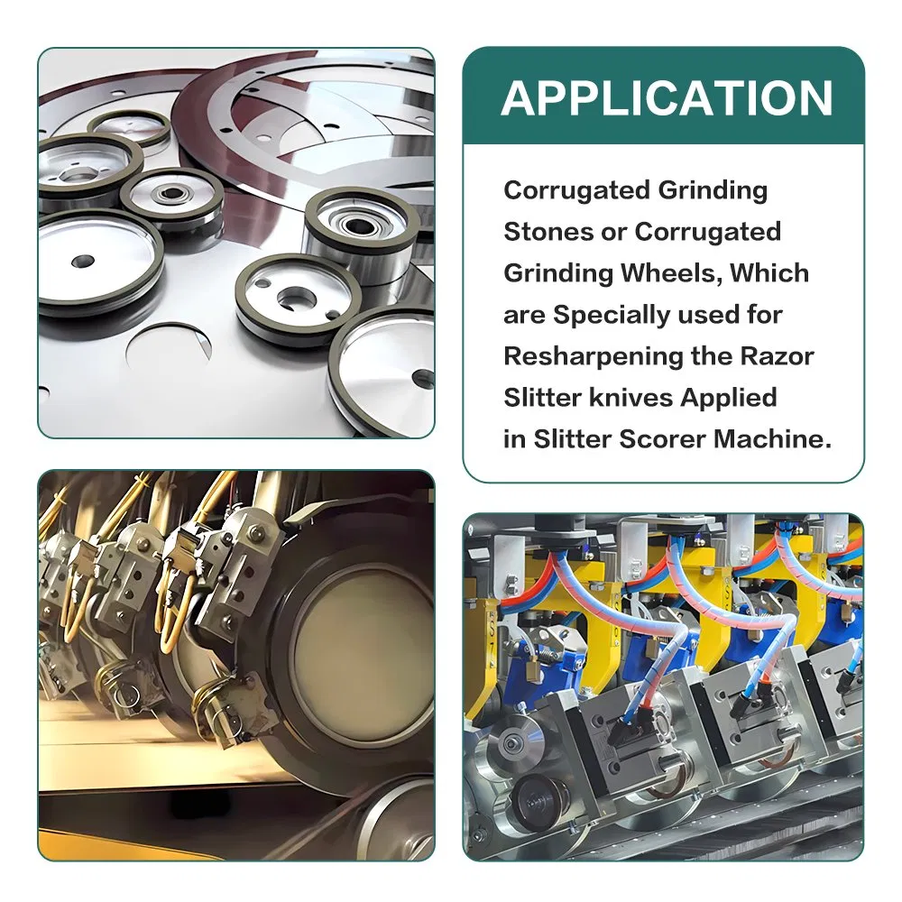 Алмазный шлифовальный круг для заточки гофроножей