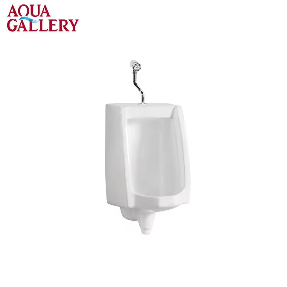 Public Men Wc Wall Hung White Color Ceramic Sense Urinal