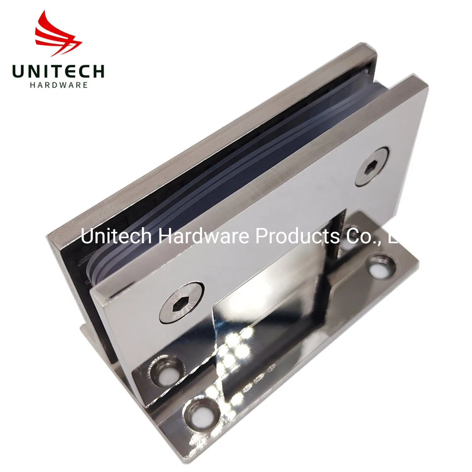 Satinless Steel 304 Bathroom Cabinet Glass Door Hinge with Factory Price
