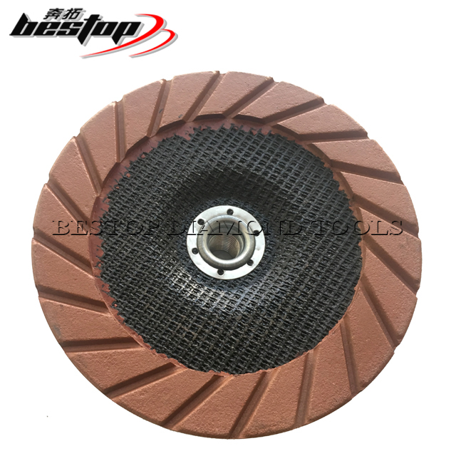 7 Inch Diamond Ceramic Cup Edging Wheel for Grinding Concrete and Terrazzo