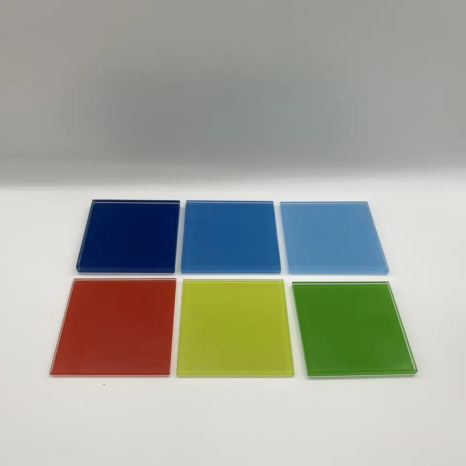 3mm 4mm 5mm 6mm 8mm 10mm 12mm Red Lacquered Glass with High Quality for Building Glass