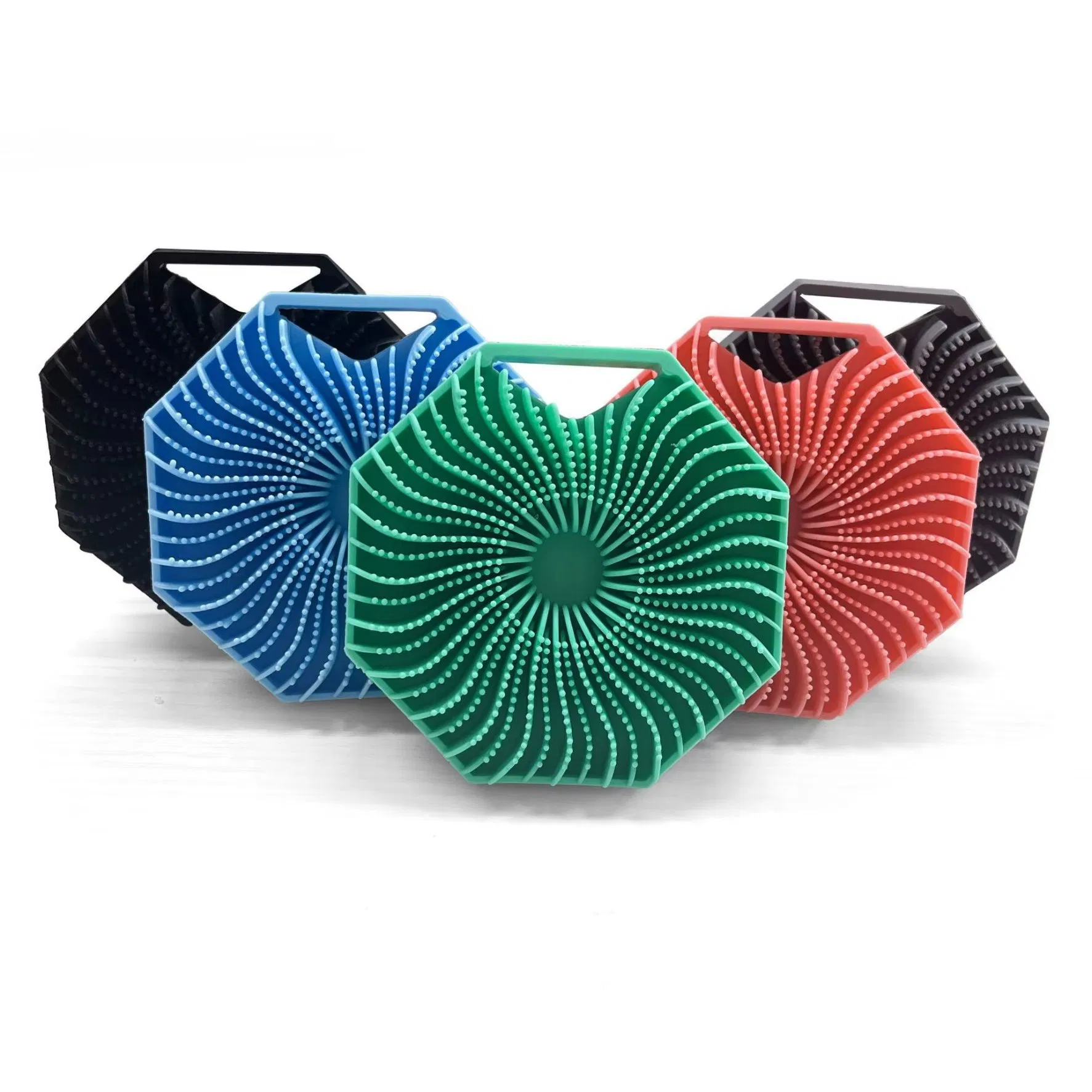 Silicone Body Scrubber Exfoliating Body Scrubber Silicone Body Brush Silicone Loofah for Shower