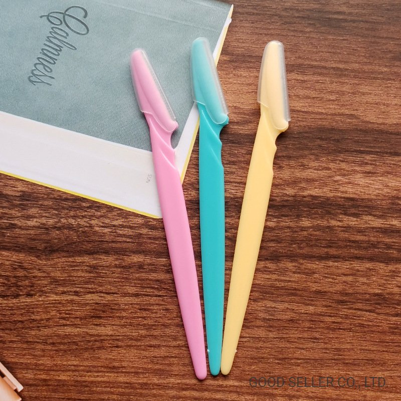 Wholesale Hot Selling Cosmetic Eyebrow Razor Blade Shaver Makeup Tools Eyebrow Trimmer for Women