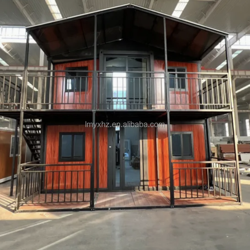 Customizable Two-Storey Steel Expandable Container House for Home Office